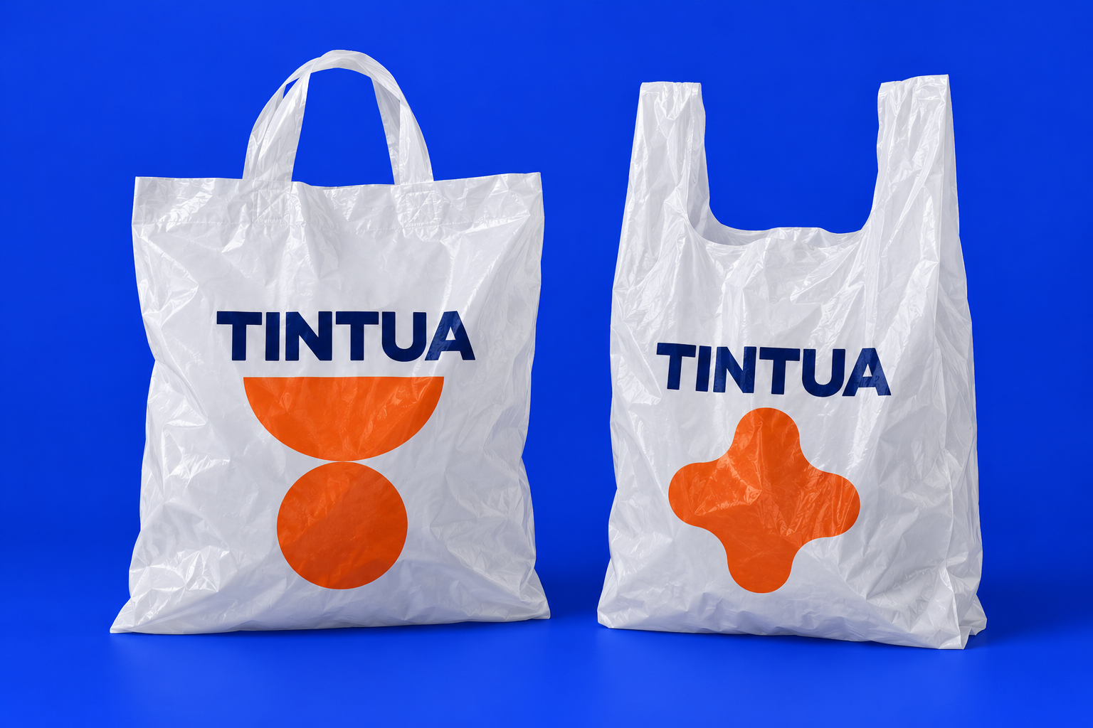 Referência ilustrativa de sacola para compras
